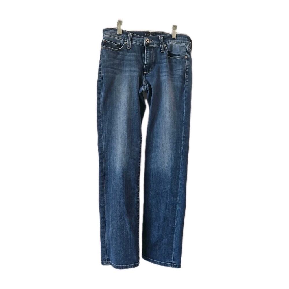 Lucky Brand Jeans Women's Size 7 Blue Orta Premium Sweet Straight Ankle Mexico